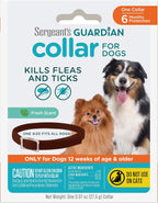 Sergeant's Guardian dog flea collar inside box