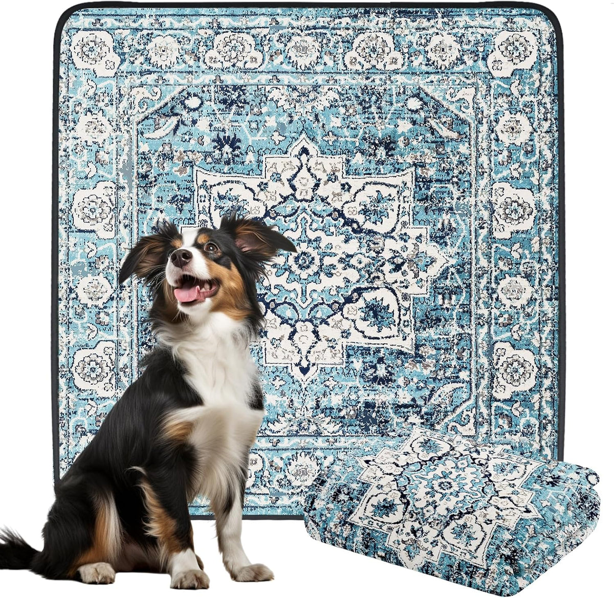 Dogcator Washable Pee Pads for Dogs, 2 Pack Reusable Puppy Training Pads. 36''x48'' Super Absorbent Dog Rugs, Non-Slip and Leakproof Pee Mat for Dogs, Whelping Pads for Crates and Floors - Image 9