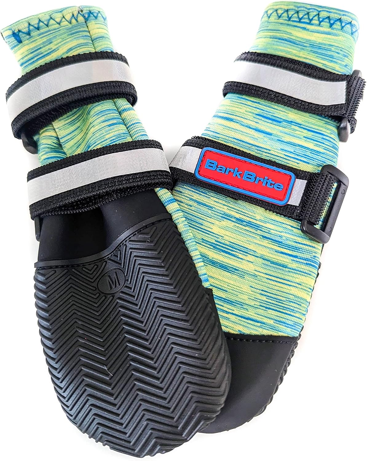 Set of four Bark Brite all weather dog boots