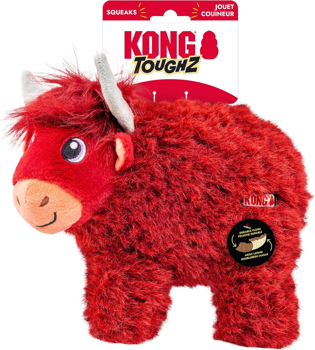 Medium size KONG Toughz llama dog toy for play