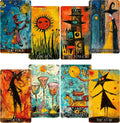 Qymagicz Graffiti Tarot Deck front view showcasing vibrant modern street art cartoon illustrations on seventy eight cards.