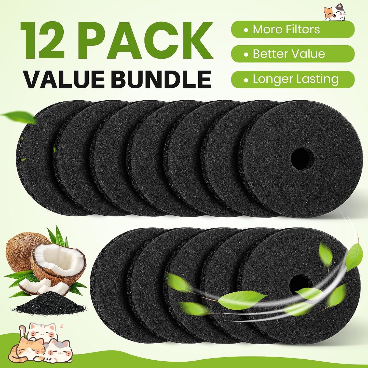 How to replace carbon filter in hidden decorative planter style cat litter box diagram