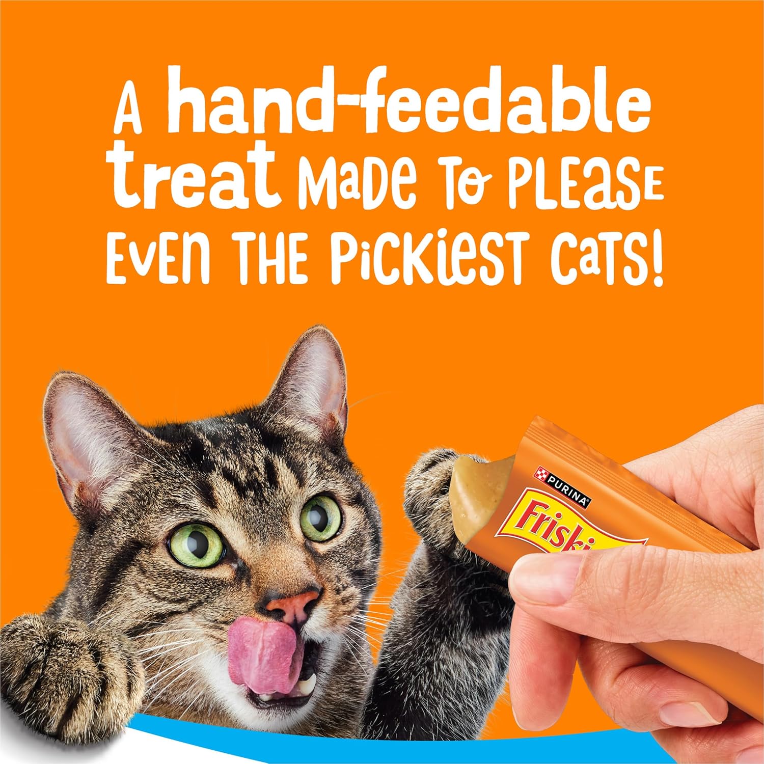 Friskies Purina Lil' Lickables with Chicken, with Tuna or with Ocean Whitefish Variety Pack Lickable Cat Treats - 10 oz (Pack of 20) - Image 9