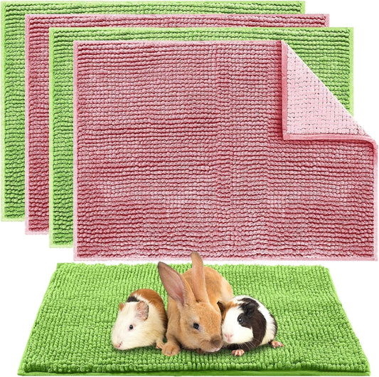 Amylove 4 pieces guinea pig cage liner set front view