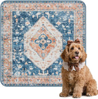 Lahome Reusable Washable Puppy Pads - 2 Pack Super Absorbent & Waterproof Dog Training Mats for Potty, Crate and Floor - Leakproof Pee Pads with Non-Slip Backing (Gray, 36"x48") - Image 15