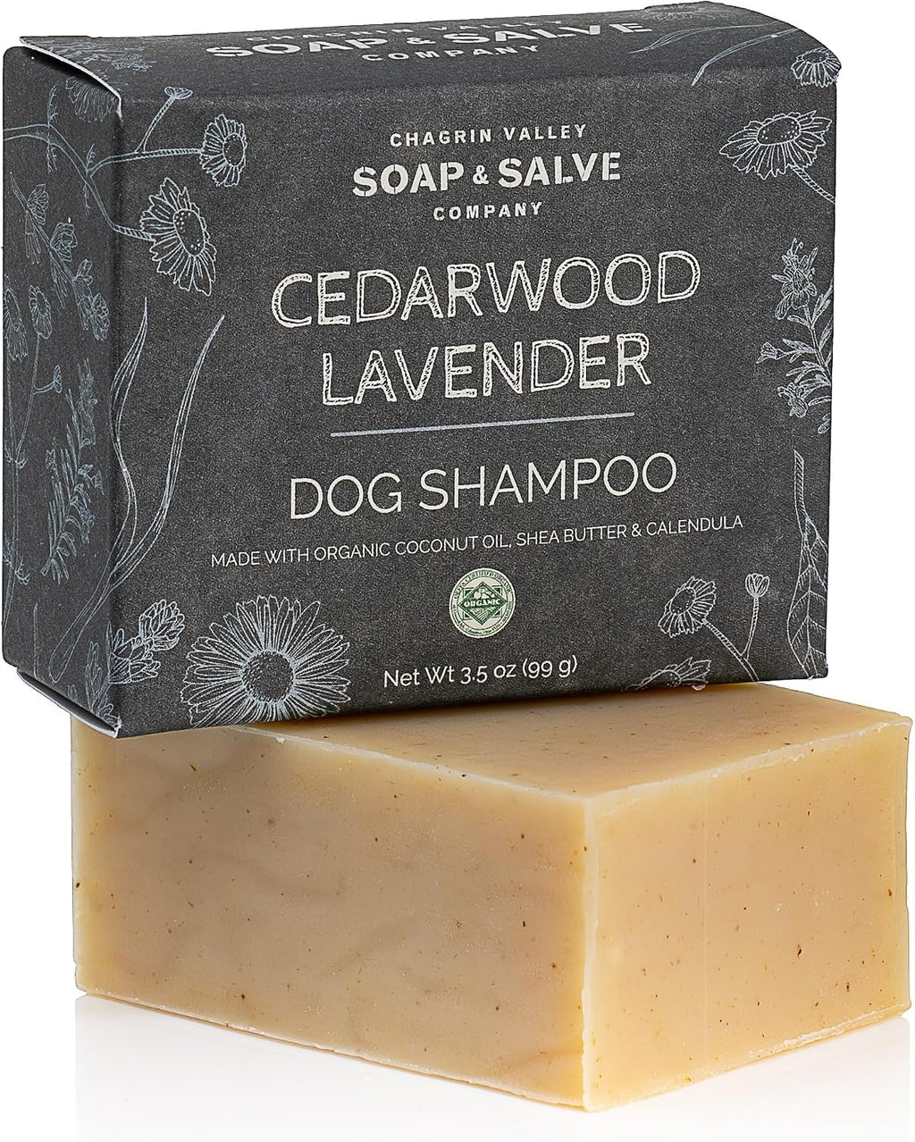 Natural dog grooming essentials and shampoo bar