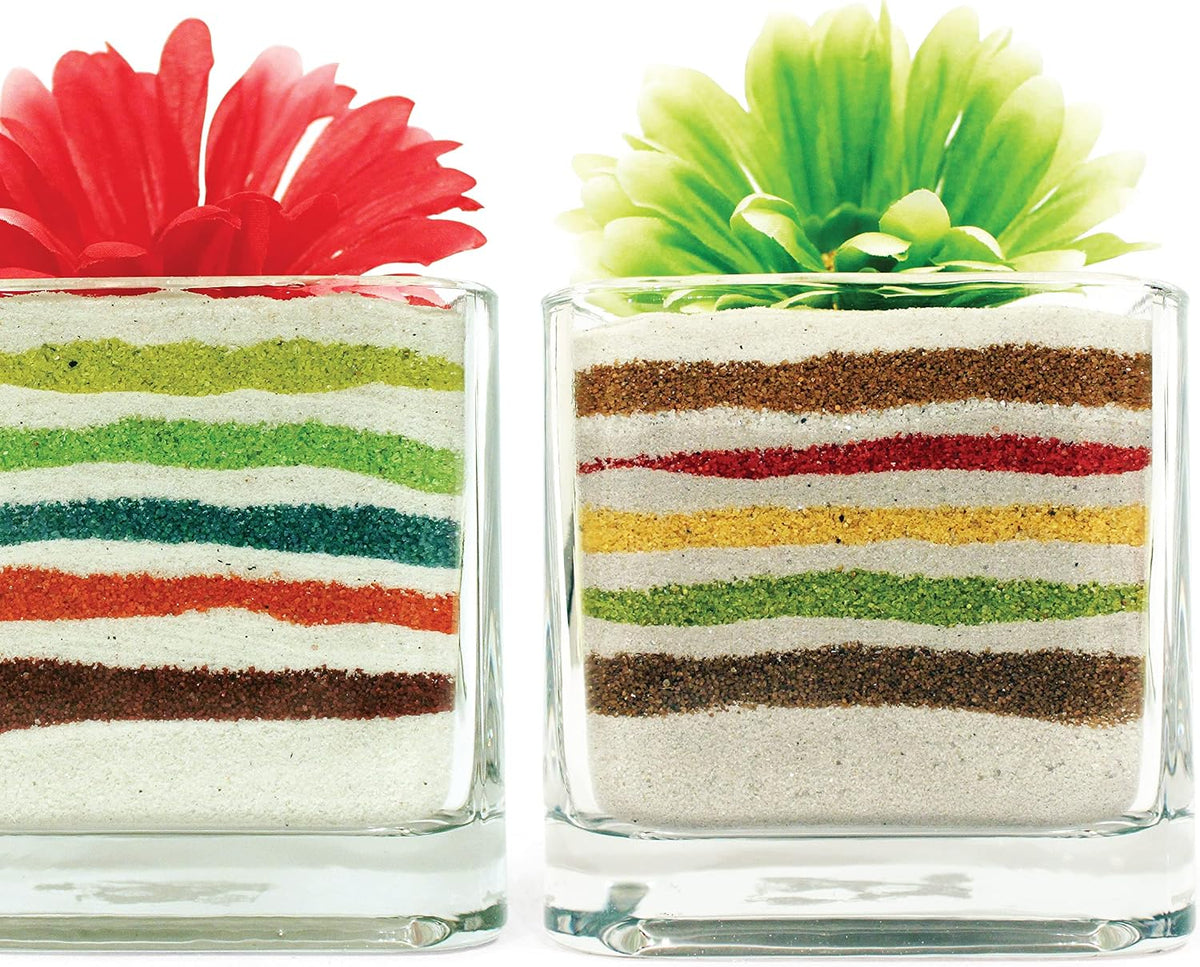 Children playing with silica free sensory table sand
