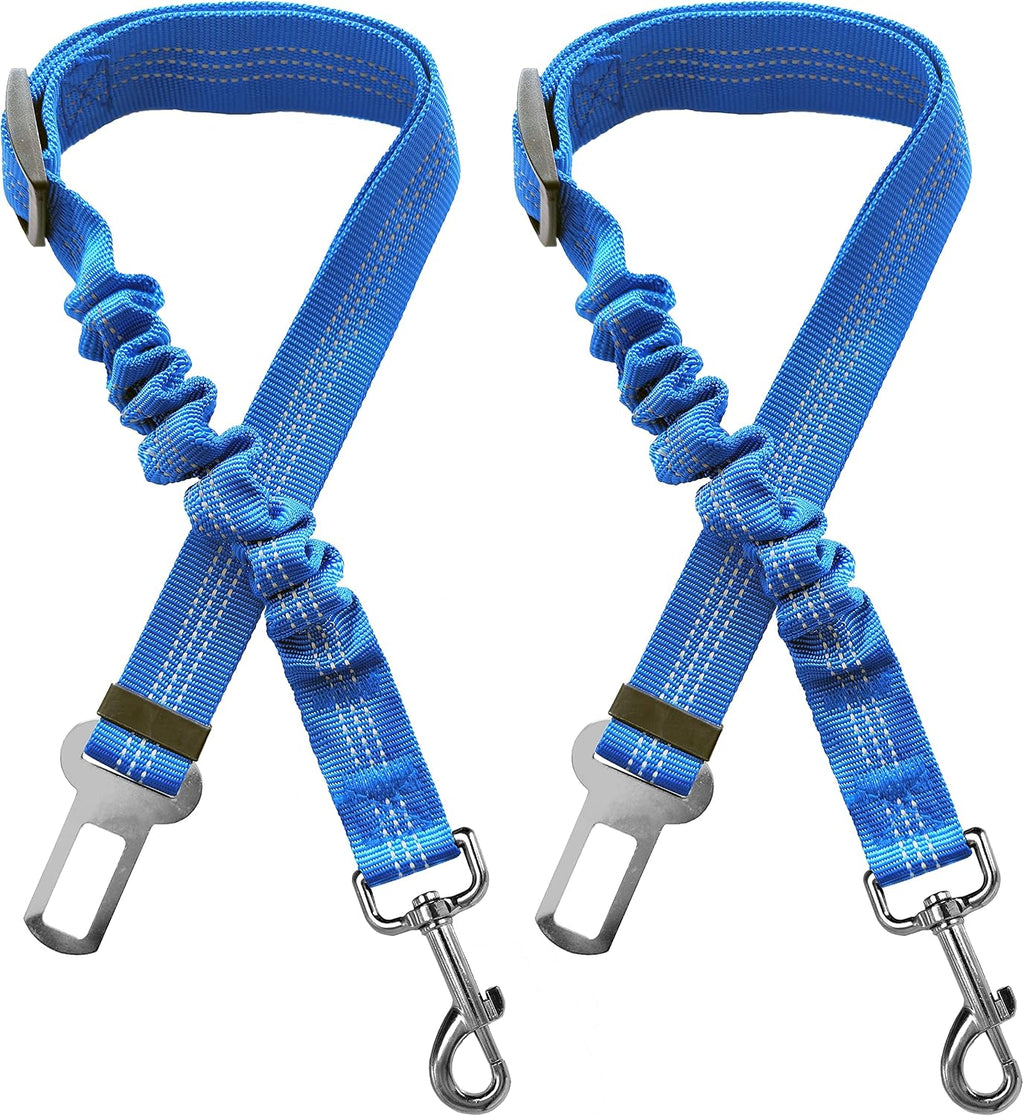 2 Dog Seatbelt Seat Belt Car Harness Leash Travel Accessories Bungee Anti Shock Pet Cat Adjustable Lead Clip Safety Seats Belts Black - Image 10
