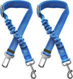 2 Dog Seatbelt Seat Belt Car Harness Leash Travel Accessories Bungee Anti Shock Pet Cat Adjustable Lead Clip Safety Seats Belts Black - Image 10