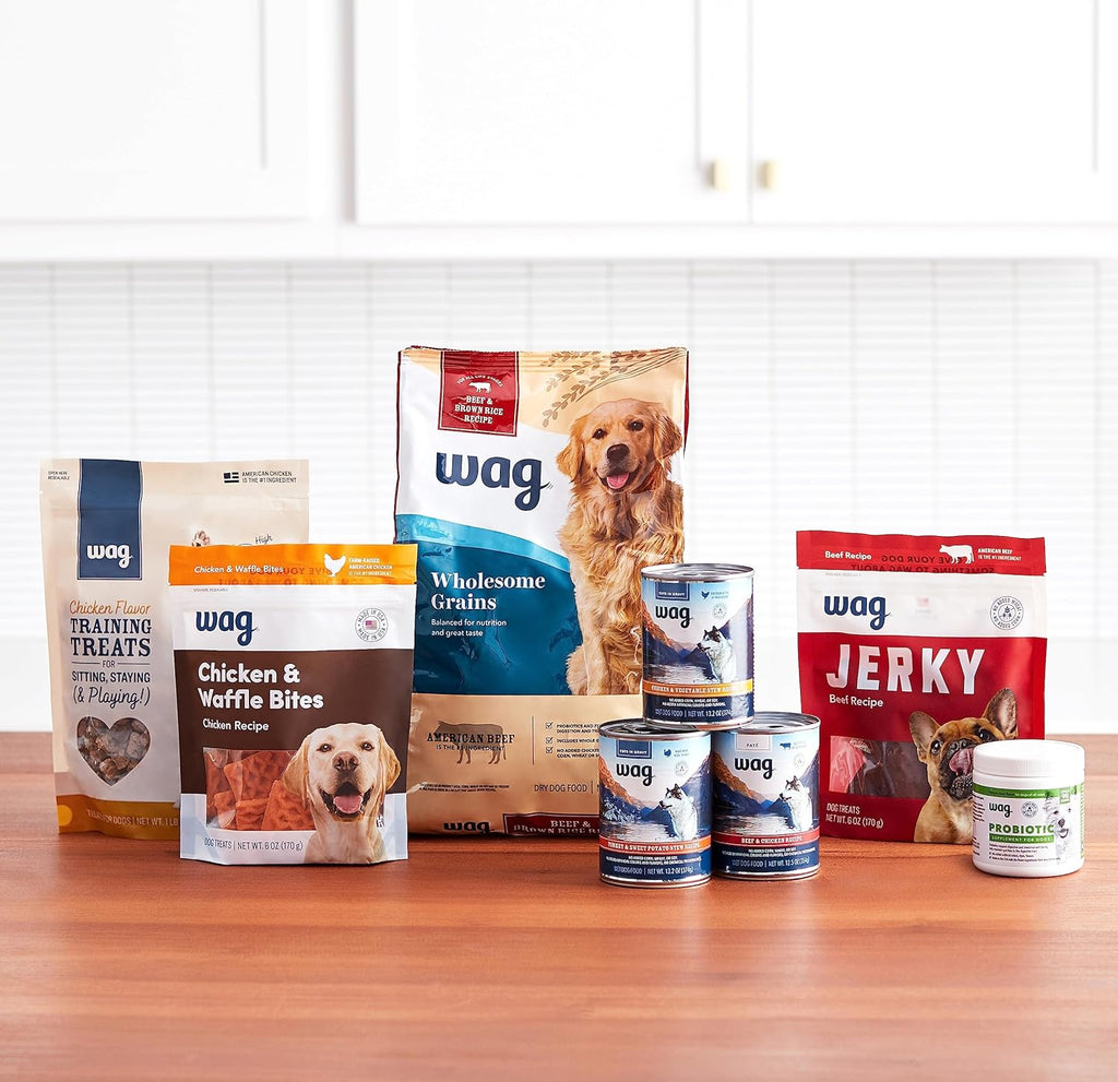 Wag daily intestinal well being chews for sensitive stomachs