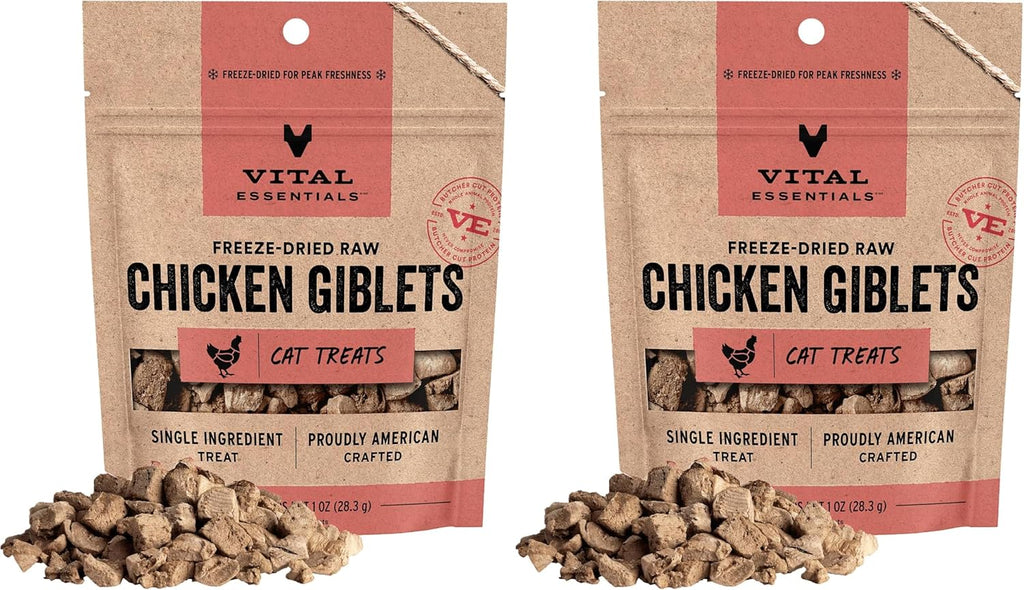 Vital Essentials Freeze Dried Cat Treats | Chicken Breast, Single Ingredient | Premium Quality | Grain Free, Healthy Treats for Cats, 4 oz Bag - Image 10