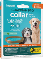 Sergeant's Guardian Pro Flea & Tick Collar for Dogs, Kills Fleas & Ticks, Long Lasting Protection for 6 Months, Fresh Scent, One Size Fits All, 1 Collar - Image 9