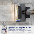 Bissell CrossWave eighty fluid ounce liquid cleanser for deep cleaning sealed hard floors and grout