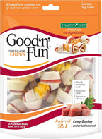Good'N'Fun Triple Flavor Mini Rawhide Chews, 25-Count - Image 12