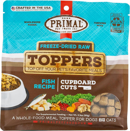 Primal Dog Food Toppers & Cat Food Toppers, Cupboard Cuts, Grain Free Meal Mixers with Probiotics, Raw Freeze Dried Dog Treats & Cat Treats, Great for Training (Beef, 18 oz) - Image 15