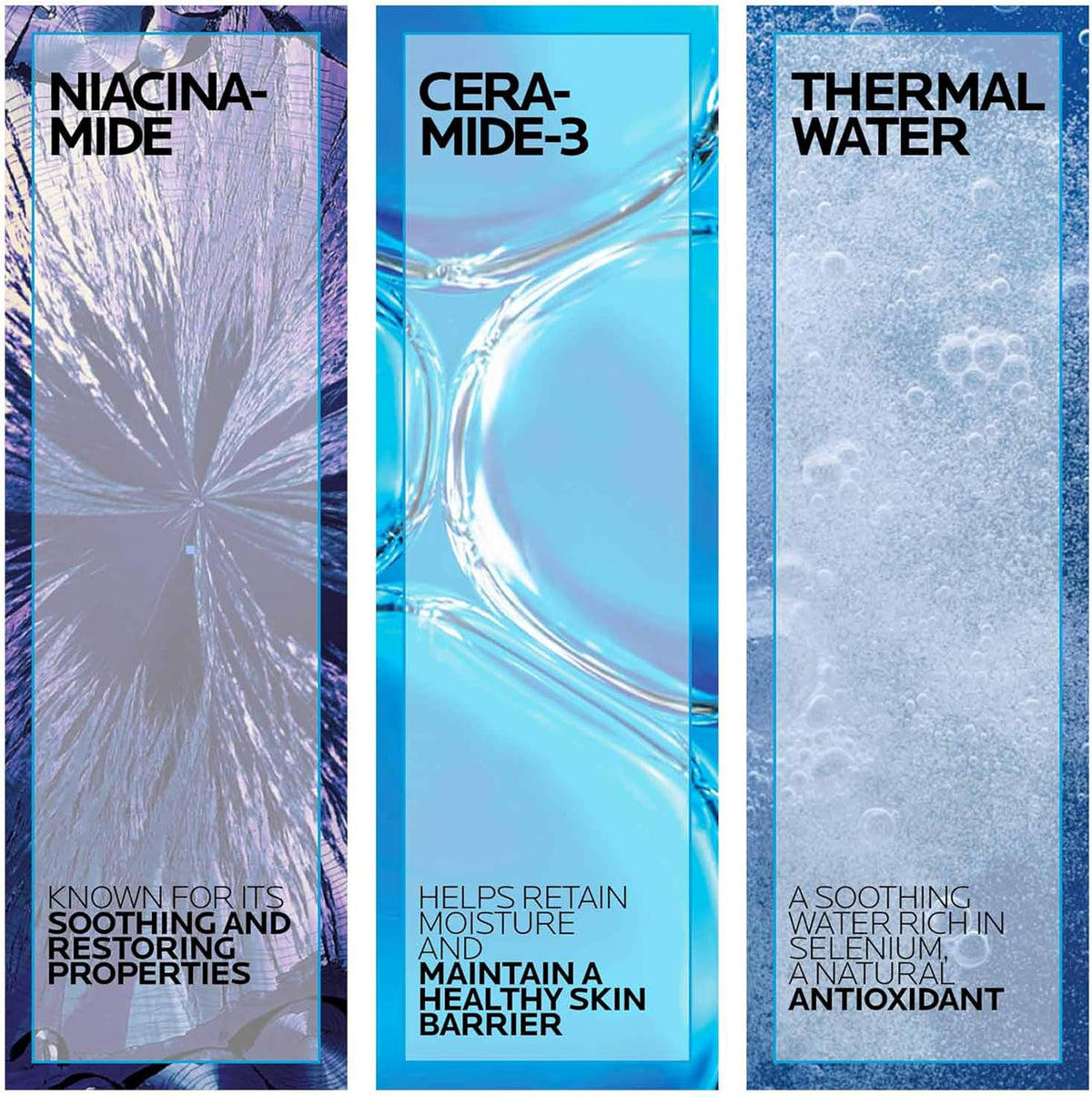 La Roche-Posay Toleriane Purifying Foaming Facial Cleanser texture display
