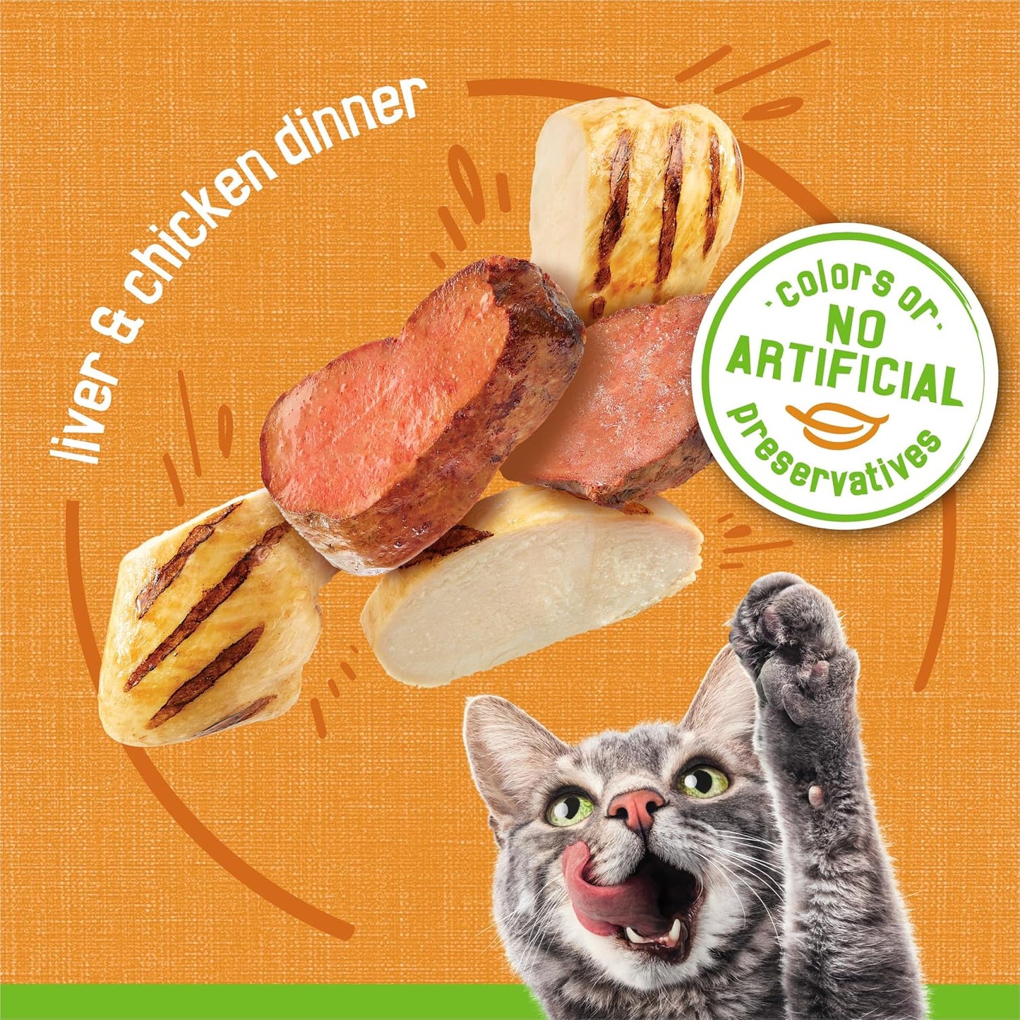 Purina Friskies Pate Texture Closeup In Can