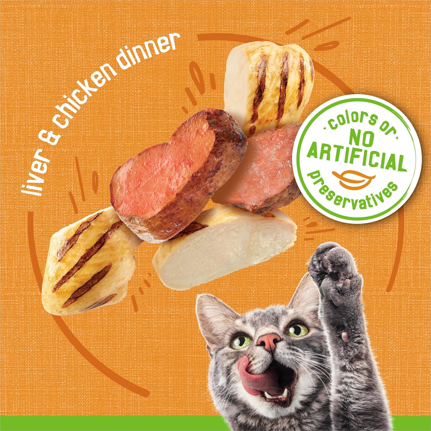 Purina Friskies Pate Texture Closeup In Can