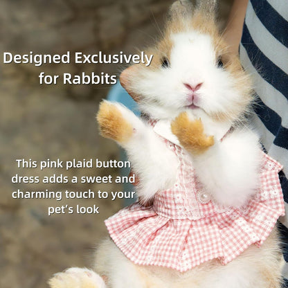 Comfortable breathable cotton pet vest dress with secure outdoor leash setup.