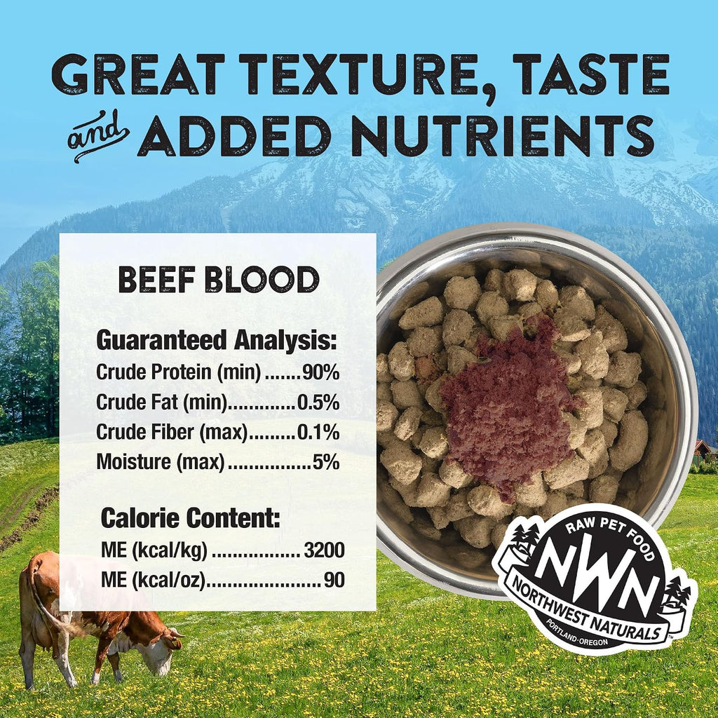 All natural human grade raw dog and cat food topper sprinkle bottle