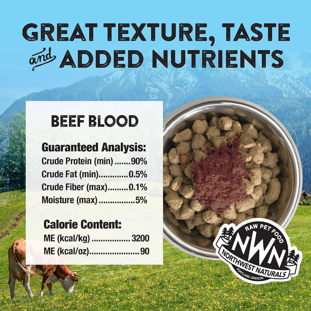 All natural human grade raw dog and cat food topper sprinkle bottle