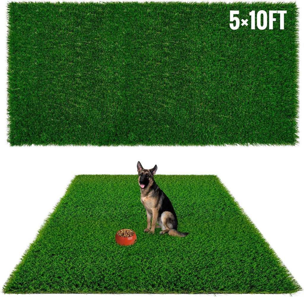 Sunturf Dog Pee Grass, Artificial Grass for Dogs, Fake Grass for Dogs Potty Training, Extra Large Dog Pads 5x8ft , Housebreaking Supplies, Indoor Outdoor Turf Grass, Washable Reusable - Image 13