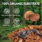 Repti Zoo compressed coconut husk block label details