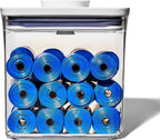 OXO Good Grips Pet POP Container - 6.0 Qt/5.7 L with Half Scoop, Ideal for up to 6.5lbs of Dog Food or 4.5lbs of Cat Food, Airtight Dog and Cat Food Storage Container, BPA Free, Clear - Image 9