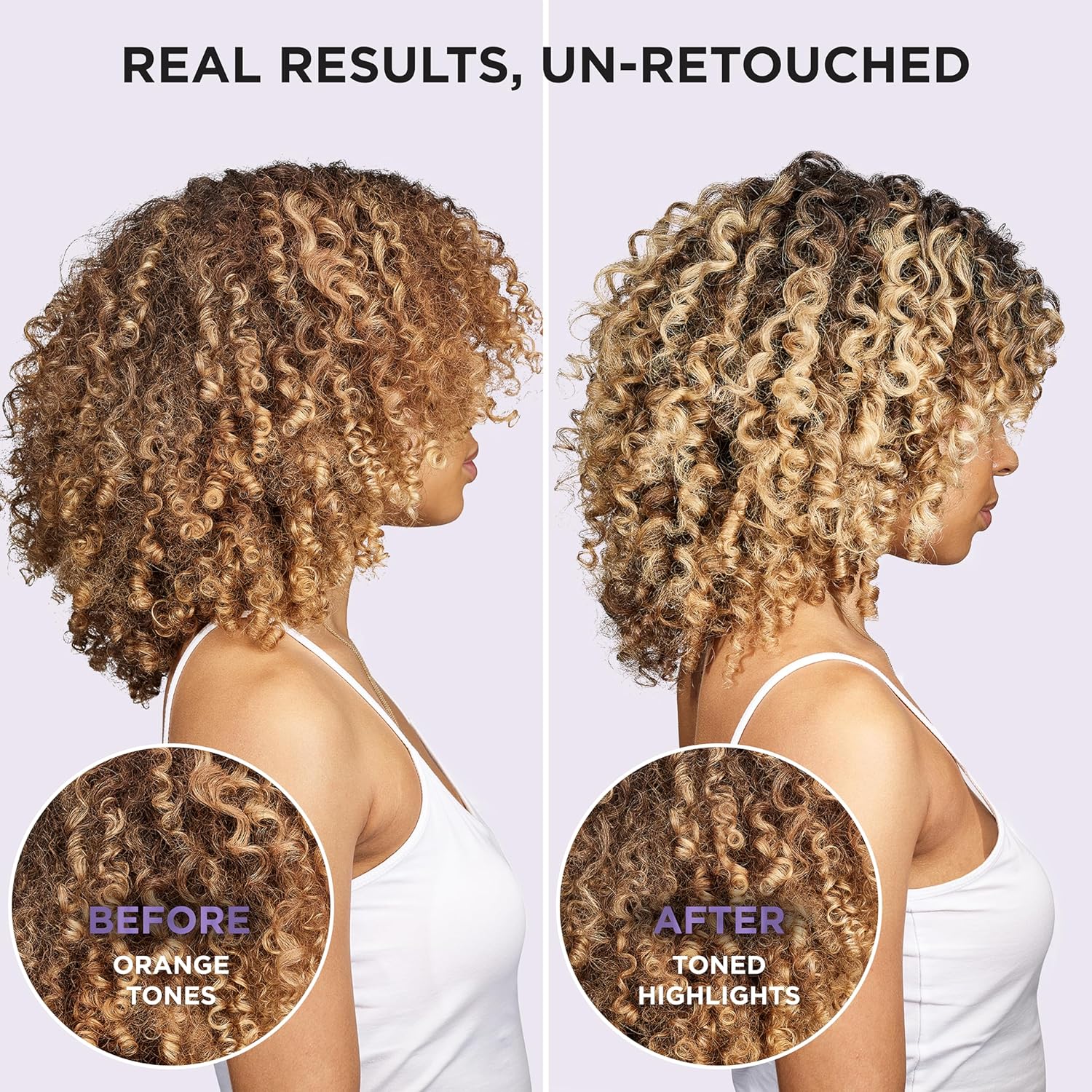 Full view of the EverPure anti-brass hair care tube displaying product claims.