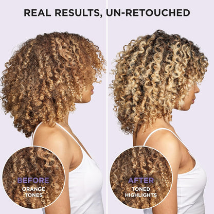 Full view of the EverPure anti-brass hair care tube displaying product claims.