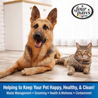 Four Paws cat repellent product cap and upper design