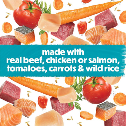 Purina IncrediBites adult small dog wet food real beef chicken salmon cans flavor selection