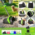 Ibestbuy spade attachment cleaning pet waste off a concrete driveway flat surface view