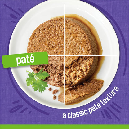 Purina Friskies Pate 5.5 Ounce Cans Top View