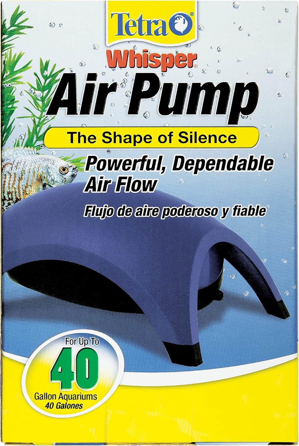 Tetra Whisper Air Pump Up To 10 Gallons, For Aquariums, Powerful Airflow, Non-UL Listed - Image 10