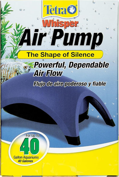 Tetra Whisper Air Pump Up To 10 Gallons, For Aquariums, Powerful Airflow, Non-UL Listed - Image 10