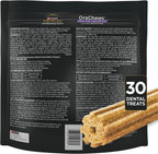 Nutritional information label for Purina Pro Plan OraChews