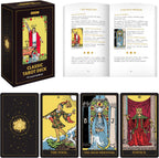 Wyspell classic tarot cards for beginners front view of dark edition box
