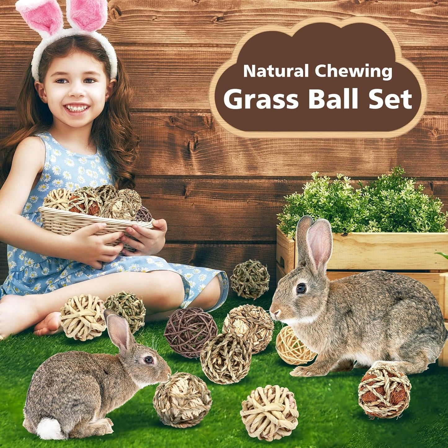 Guinea pig and hamster chew toys assortment pack close up texture details