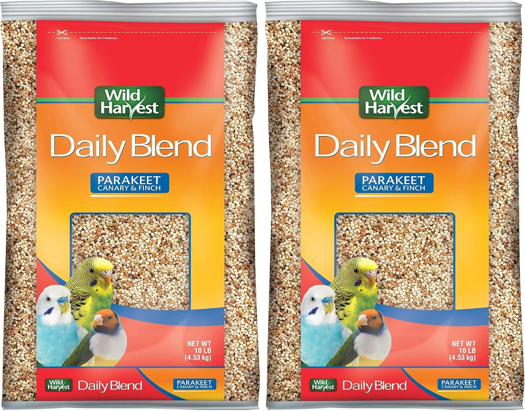 Wild Harvest Daily Blend Nutrition Diet for Parakeet, Canary and Finch 10 Pounds, Orange flavour - Image 9