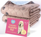 Super Absorbent Washable Pee Pads for Dogs - 2-Pack Superior Reusable Puppy Pads Pet Training Pads -100% Waterproof Dog Pee Pad Protects Against Urine Leakage Non-Slip Grip Prevents Slipping& Bunching - Image 12