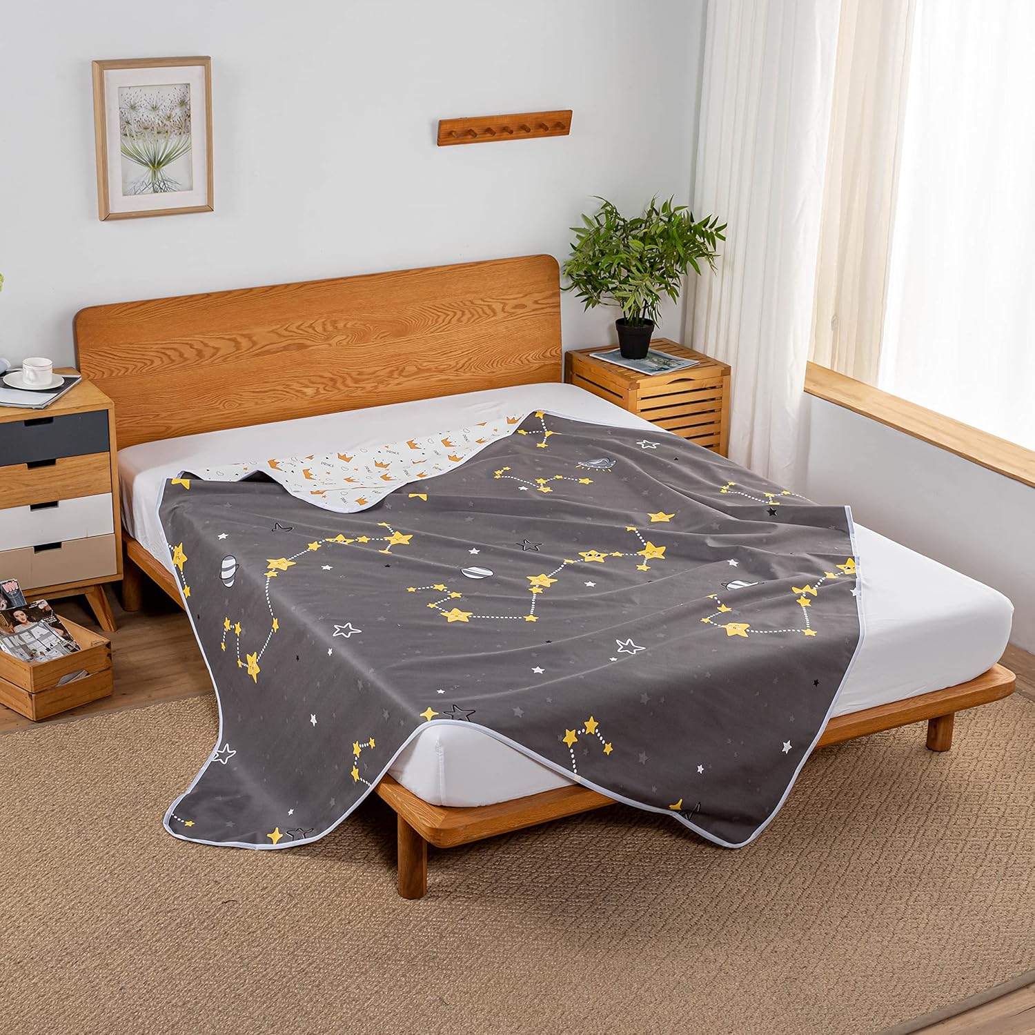 WenBags washable incontinence bed pad front view