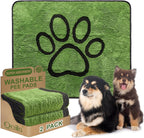 Qeils Reusable Dog Pee Pads, 2 Pack Super Absorbent & Leakproof Washable Puppy Pads with Soft Green Top Layer, for Potty Training, Crates, Couch, Car Seats & Pet Beds, 18"x24" - Image 12