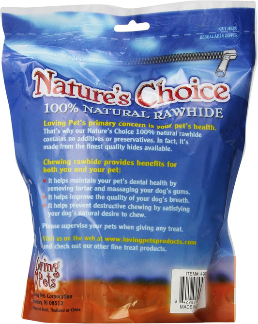 Loving Pets 5 inch assorted colors dog treats package details