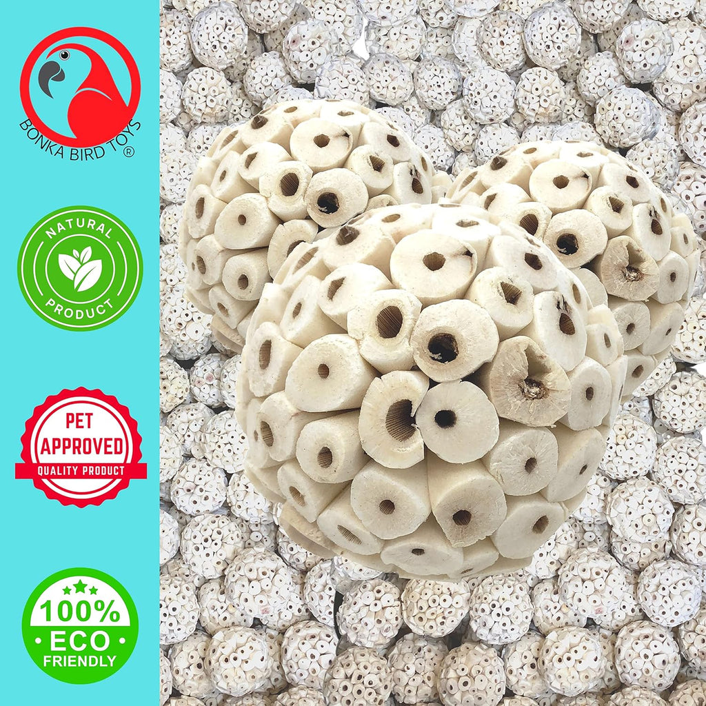 Bonka Bird Toys sustainable plant-based chew toy packaging