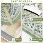 Unicorn Catcher washable litter catcher mat being rinsed clean