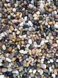 Voulosimi river rock stones front view for landscaping