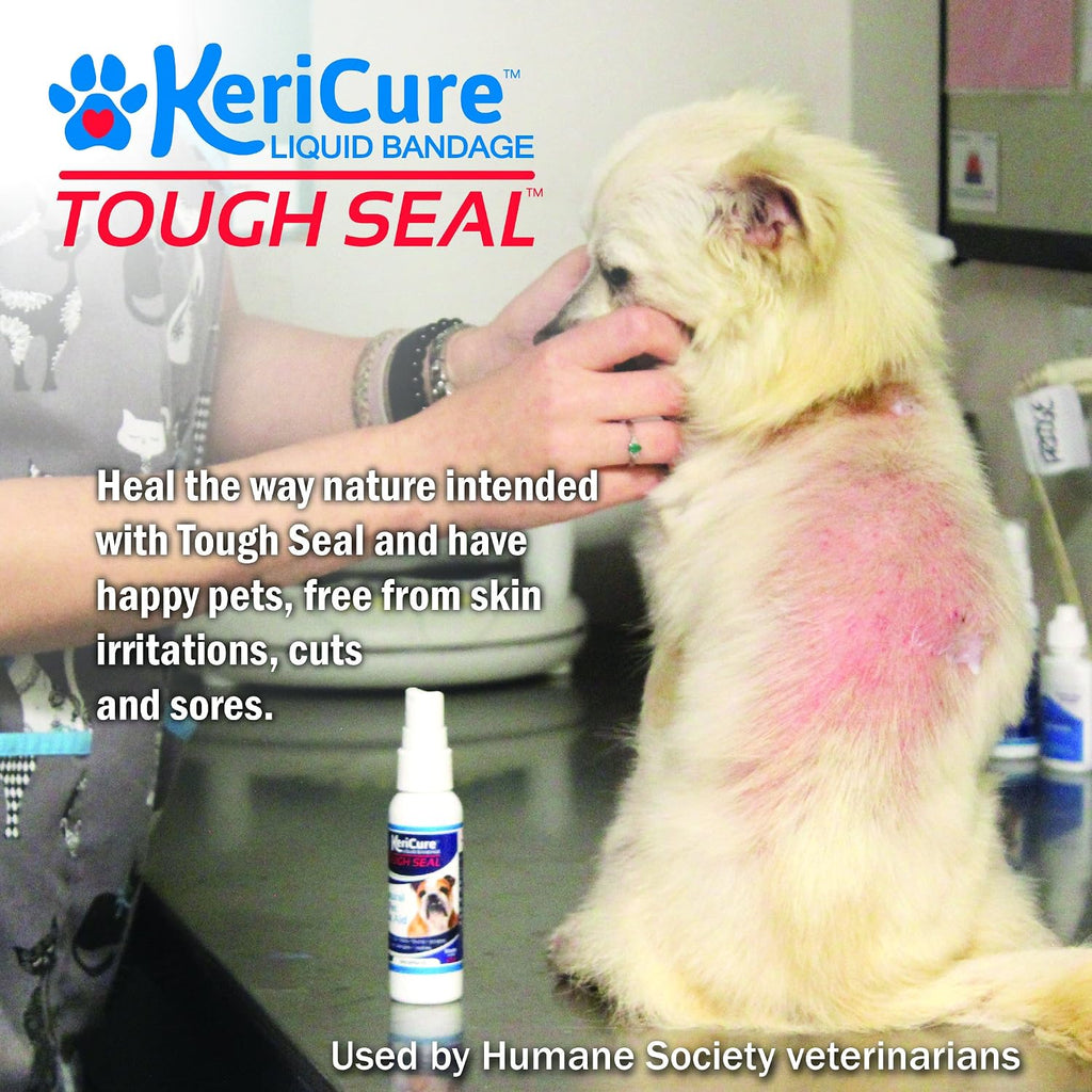 KeriCure Tough Seal packaging details for pet owners