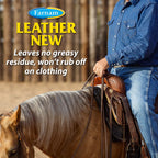 Farnam leather restorer bottle side profile
