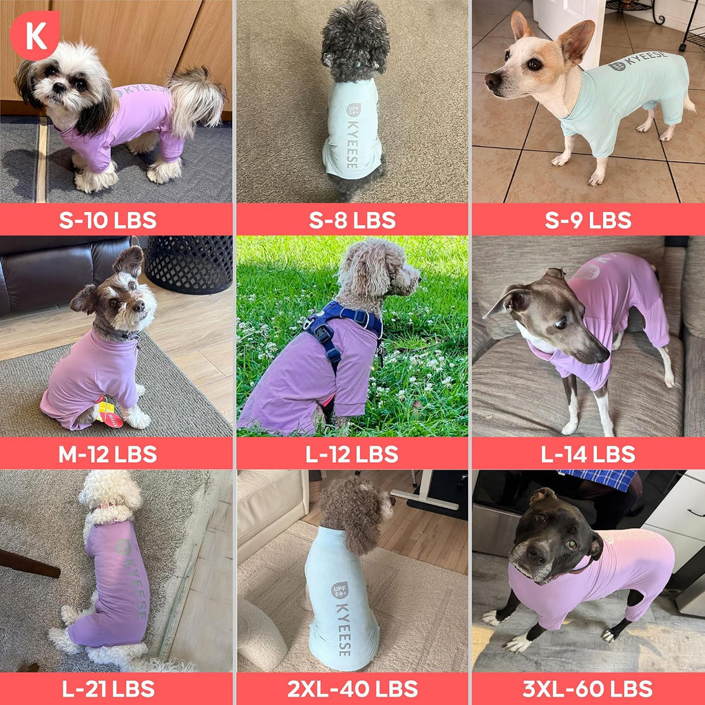 Kyeese breathable dog tee shirt folded on flat surface
